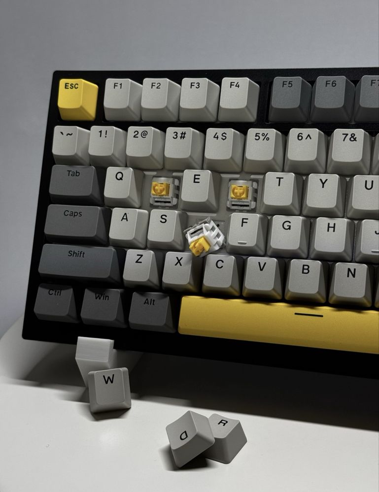 Клавиатура AJAZZ AK820 black yellow