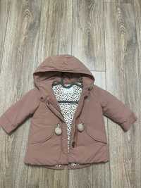 Куртка курточка парка Zara 80 пальто