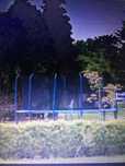 Trampolina ogrodowa 5 m z siatką ochronną wewnątrz - bezpieczna  jumpi