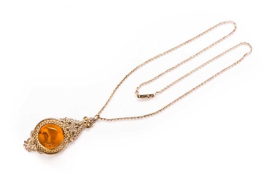 Srebrny Naszyjnik - 13,31g - IMAGO ARTIS wz. 2-692 - Kraków