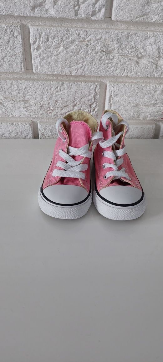 Converse all star białe różowe 22 23