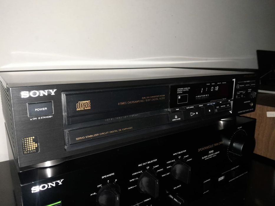 Leitor de CD Sony