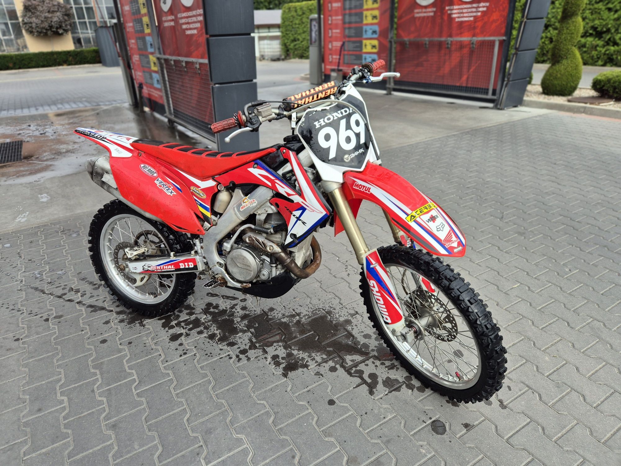 Honda crf 450 wtrysk