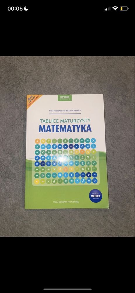 Matematyka tablice maturzysty