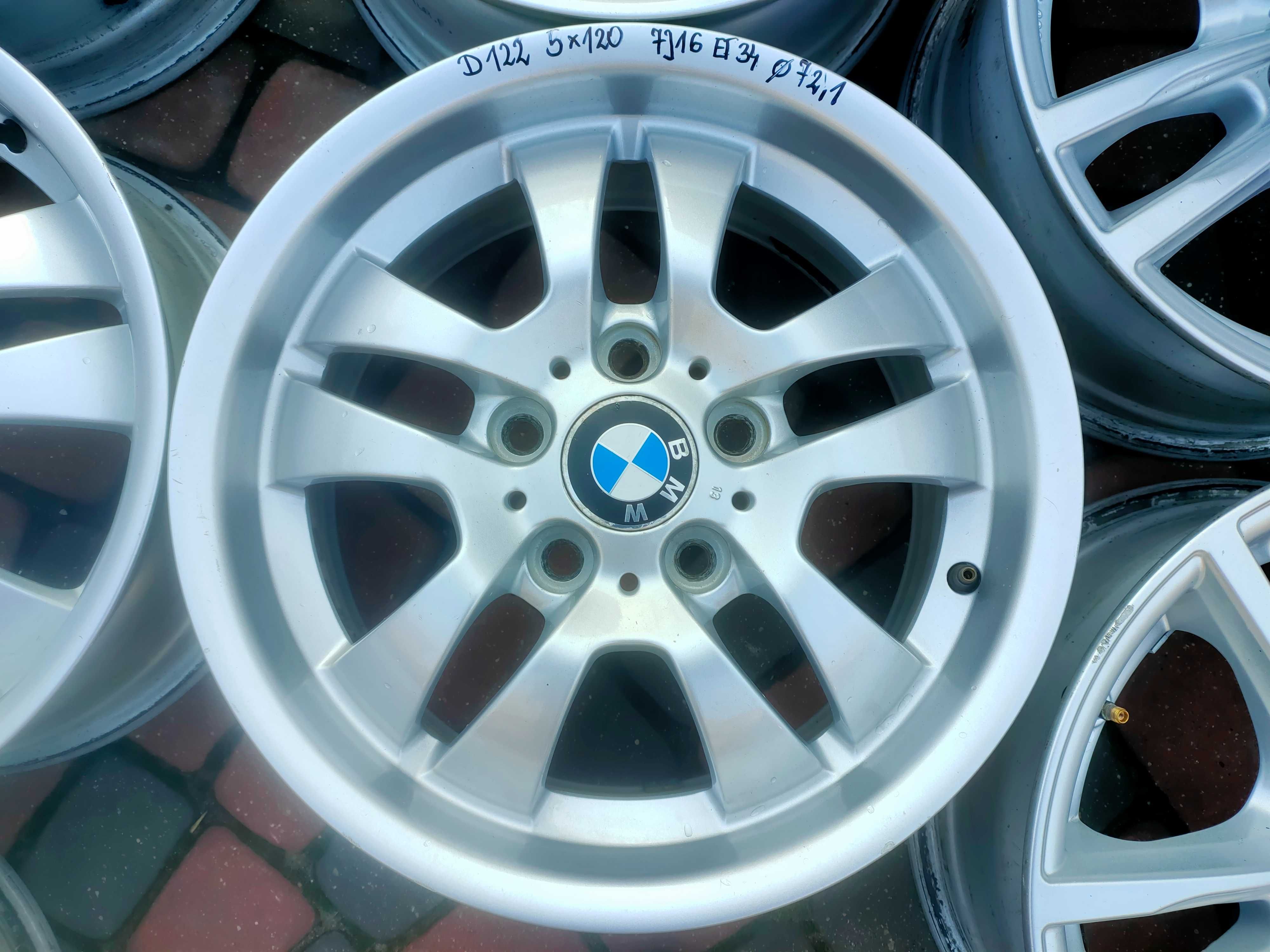 Felgi BMW 5x120 7J16 Et34 Fi72,1 D122