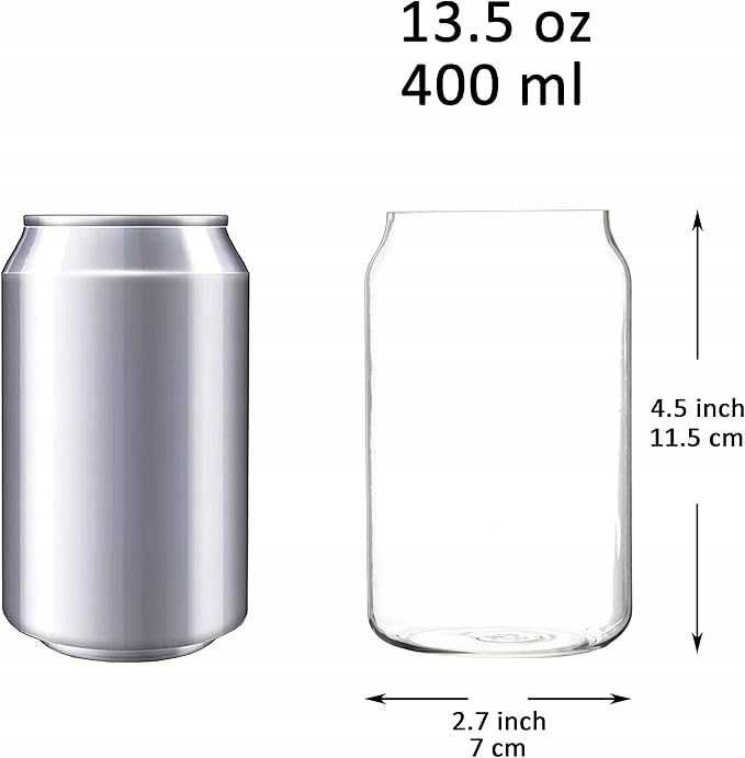 Youngever 10 sztuk 350ML Plastikowe kubki do smoothie koktajli