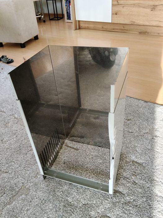 Maskownica kanał komin  obudowa do okapu 23.5cm szer x 19.5 glęb.