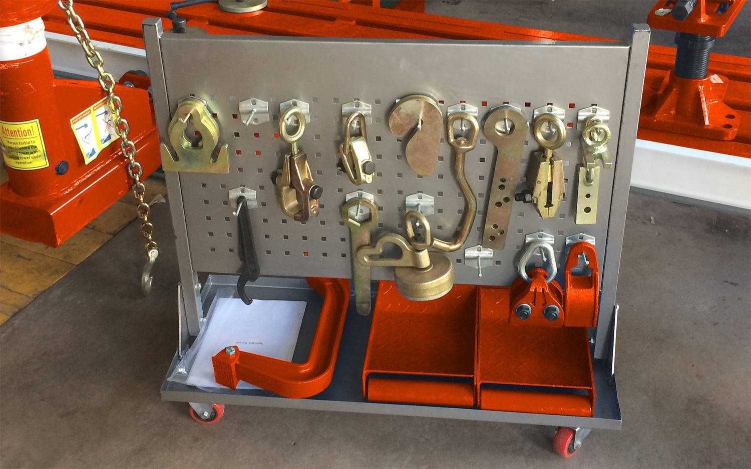 Rama blacharska do prostowania nadwozia Well Kraft 300