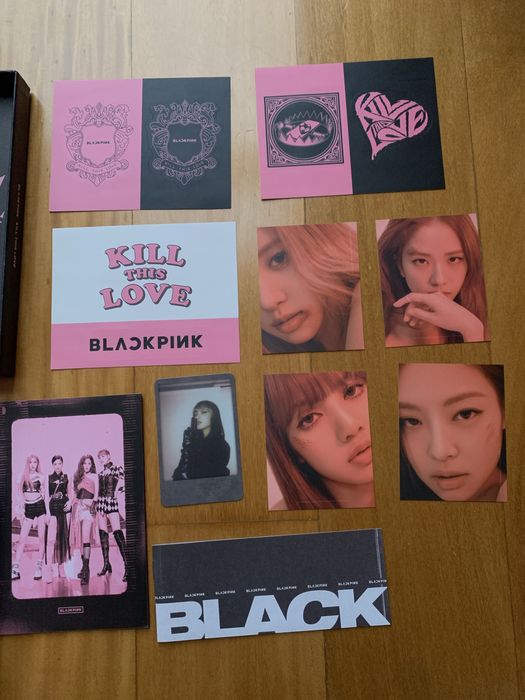 Álbum Blackpink- Kill This Love preto