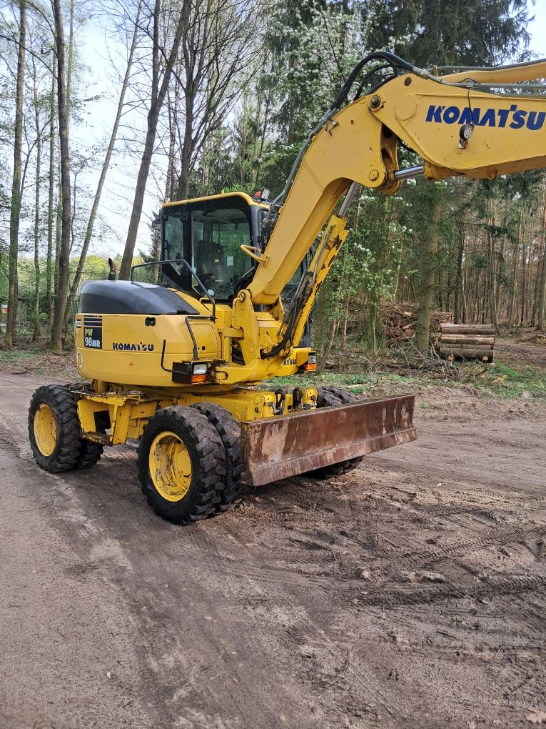 Koparka komatsu pw 98 mr