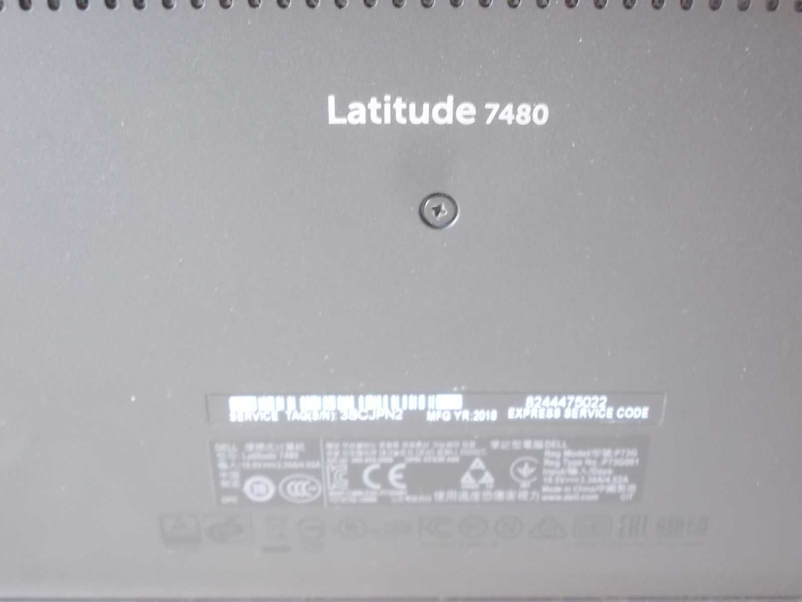 Dell Latitude 7480 Core i5/i7 4GB DDR4 256GB SSD