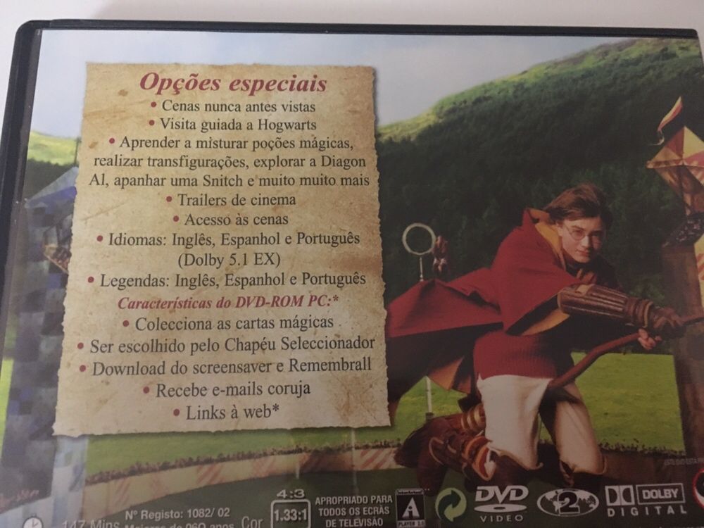 Vendo DVDs Harry Potter edição colecionador