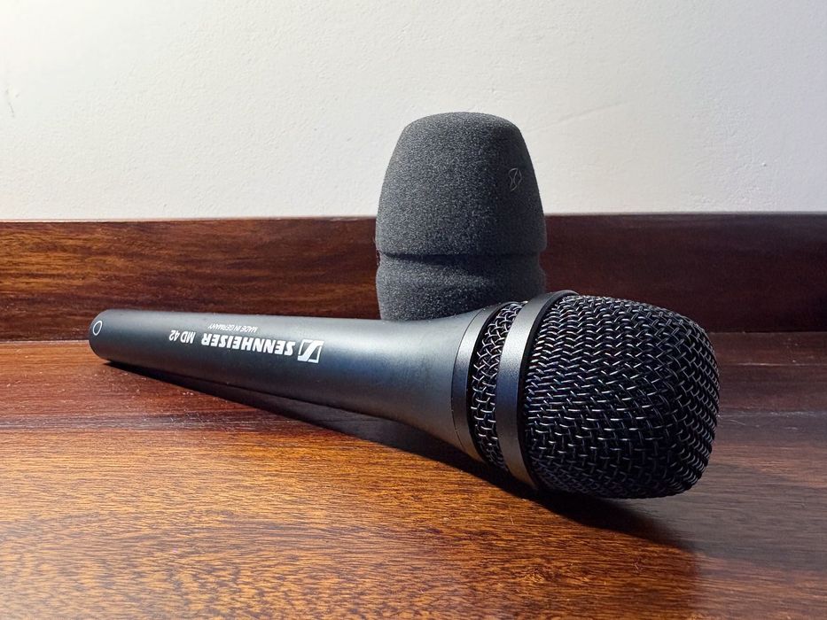 Mikrofon reporterski Sennheiser MD 42 | stan idealny | fv23%