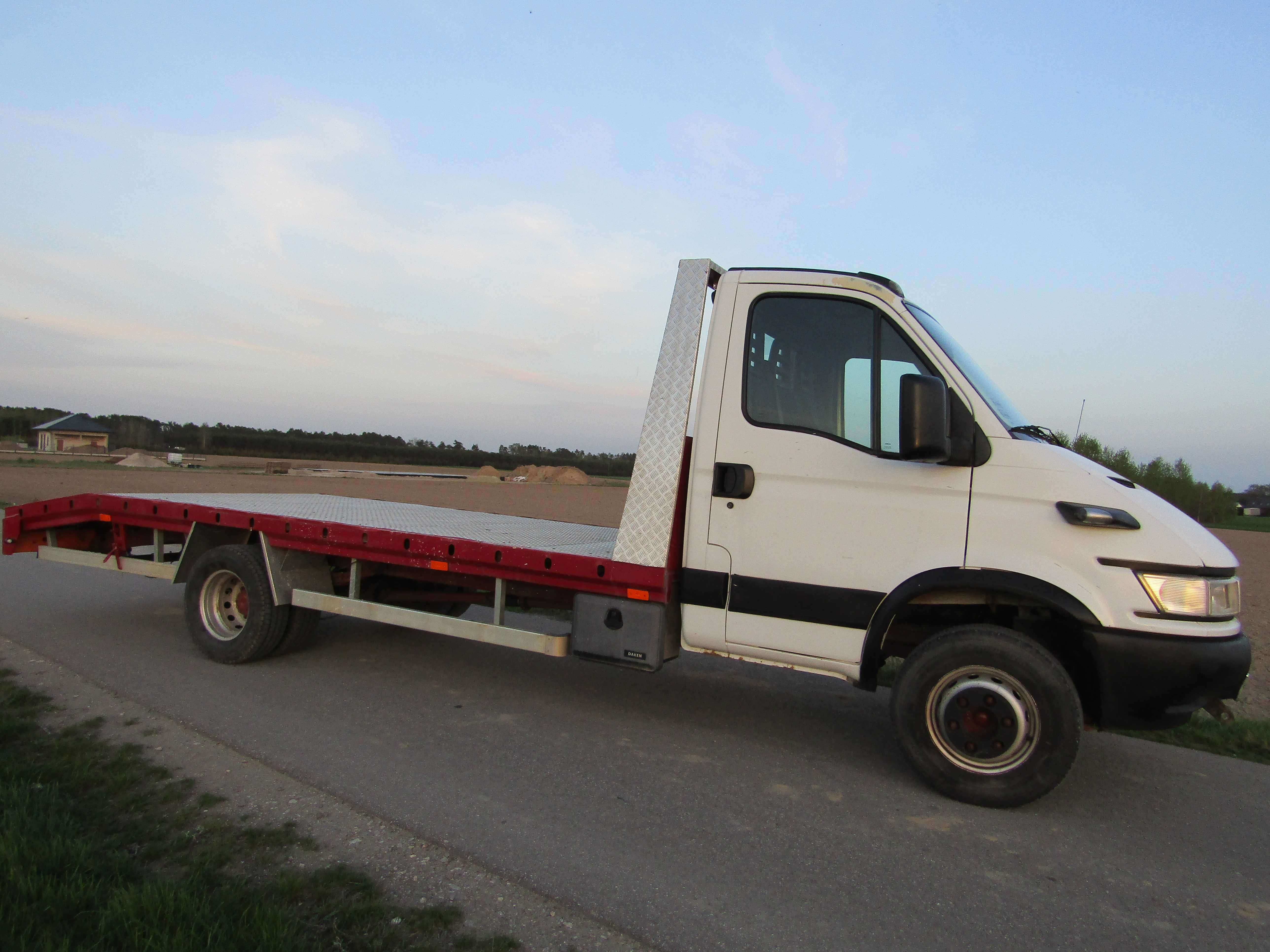iveco daily3.0 60 - 65 laweta najazd dmc 3,5t