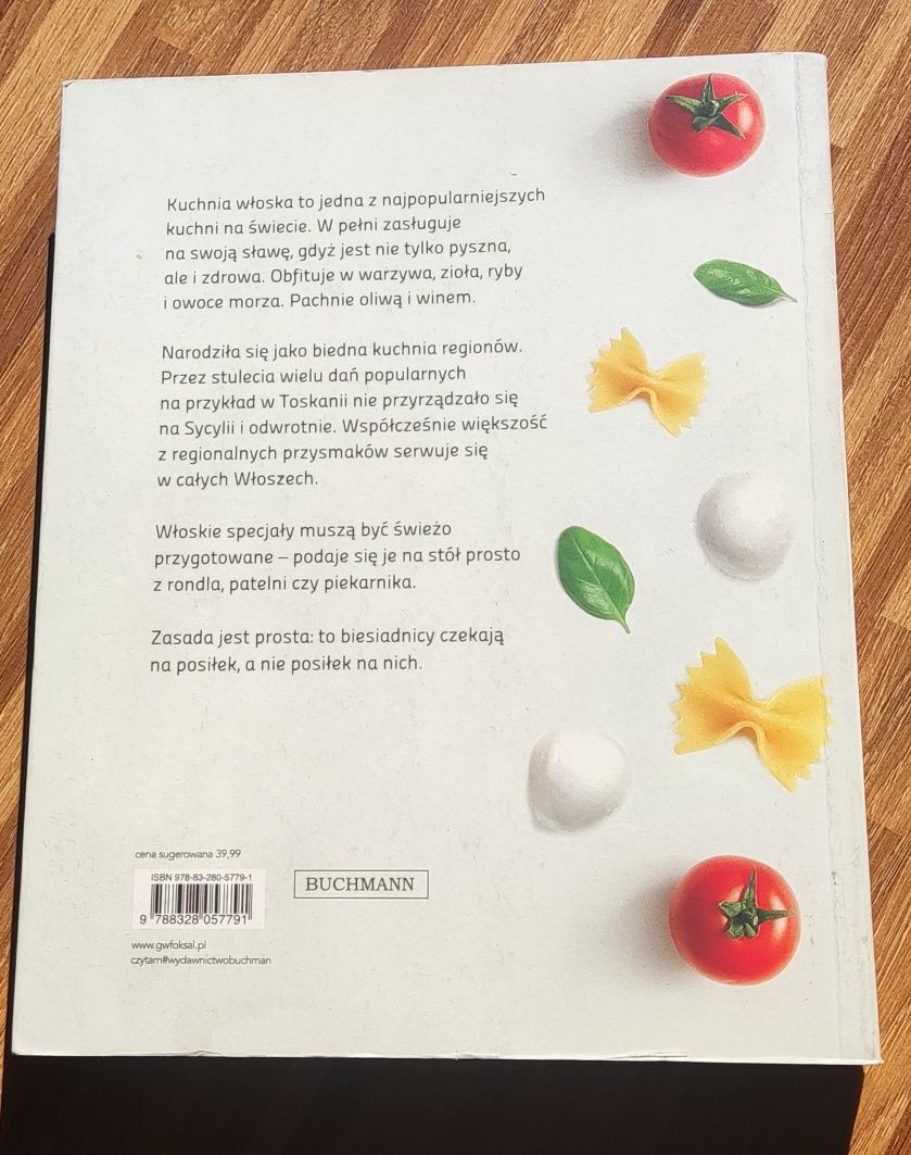 Książka Kuchnia włoska. Słońce na talerzu