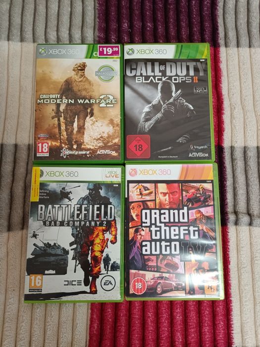 Ігри Xbox 360 Call of Duty, Battlefield, GTA 4, Skylanders