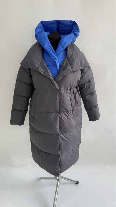 Жіночий подовженний пуховик Snow Owl усі розміри S,M,L,XL