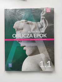 Podręcznik j. polski "Oblicza epok" 1.1 (podst. i rozszerzenie)