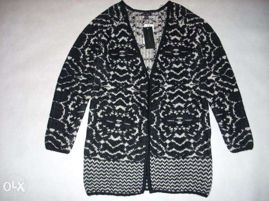 AMISU ciepły SWETER dłuższy NOWY XL 42