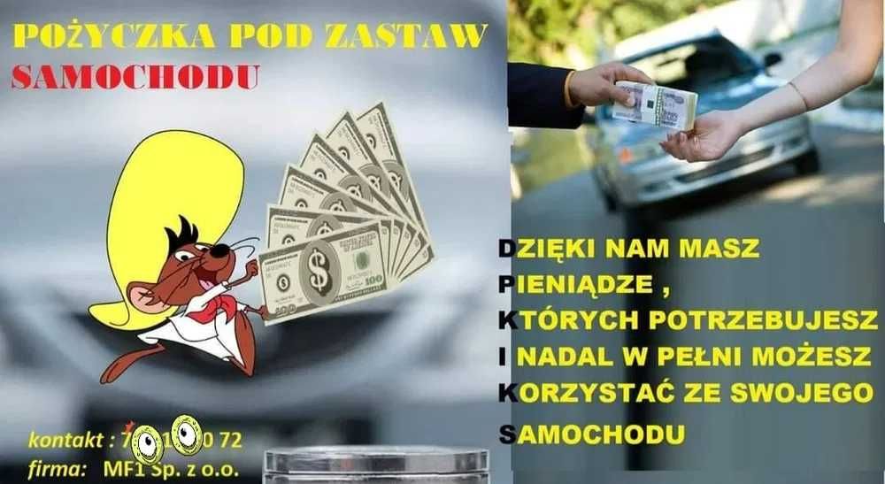 POŻYCZKA ekspresowa bez BIK i KRD pod zastaw samochodu