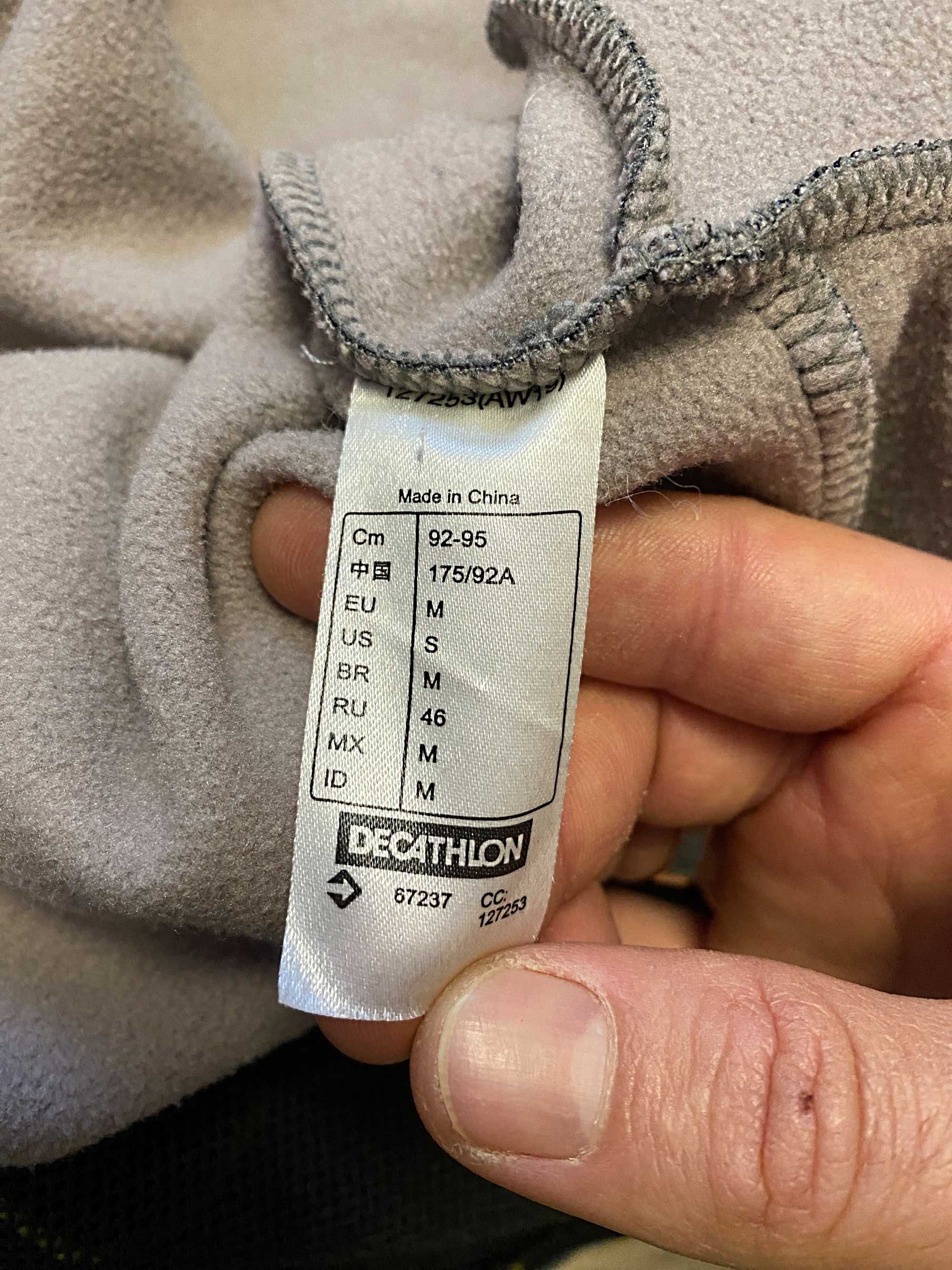 Флисовая кофта Quechua 900 для горного туризма
