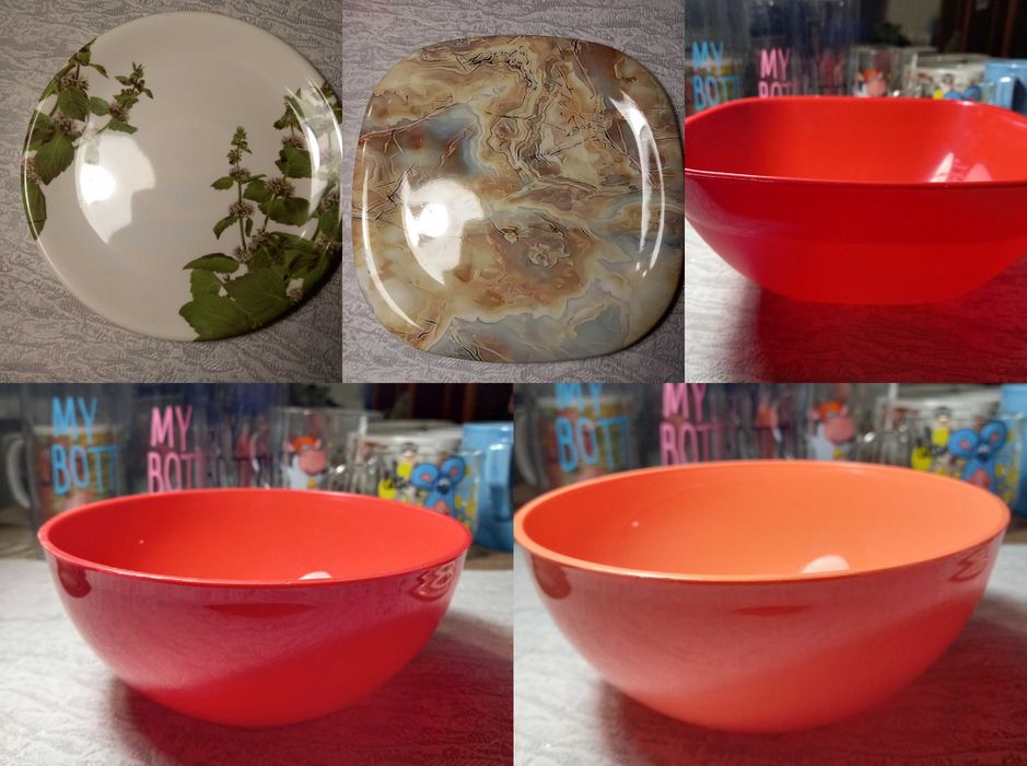 Пластикові тарілки