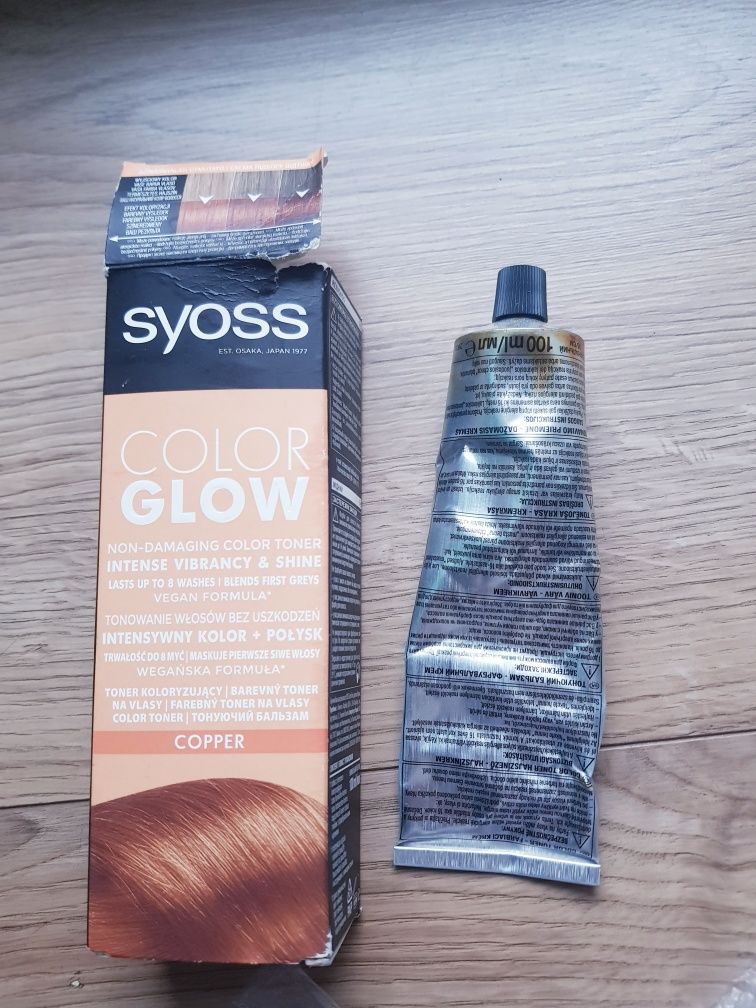 Farba do włosów Syoss 50ml miedź.
