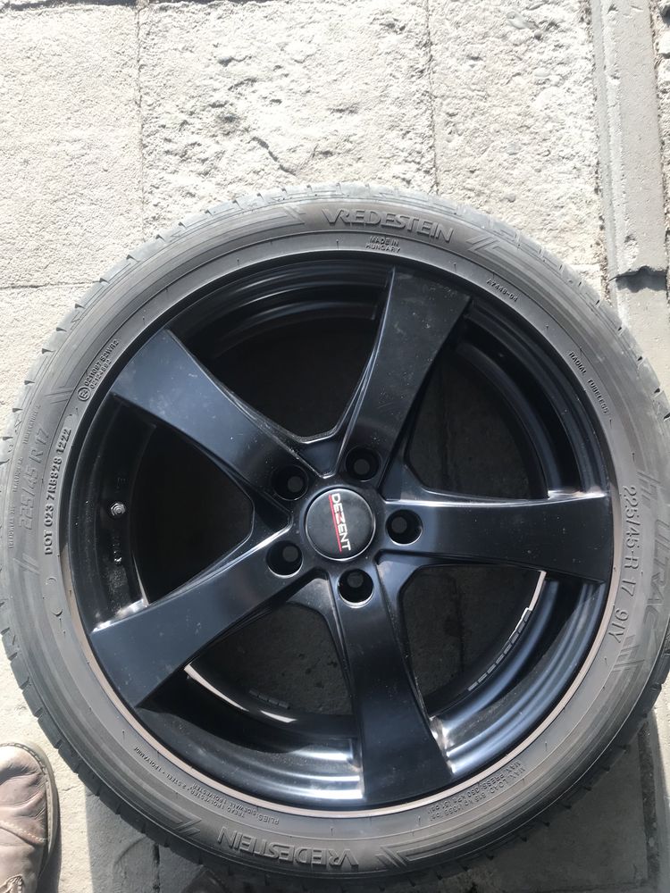 Kola letnie aluminiowe 17” 5x112 et 38