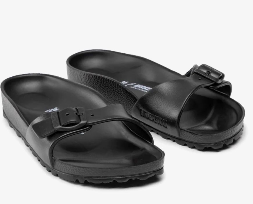 Birkenstock Klapki Madrit Eva Czarny kąpielowe r.40 stan bardz