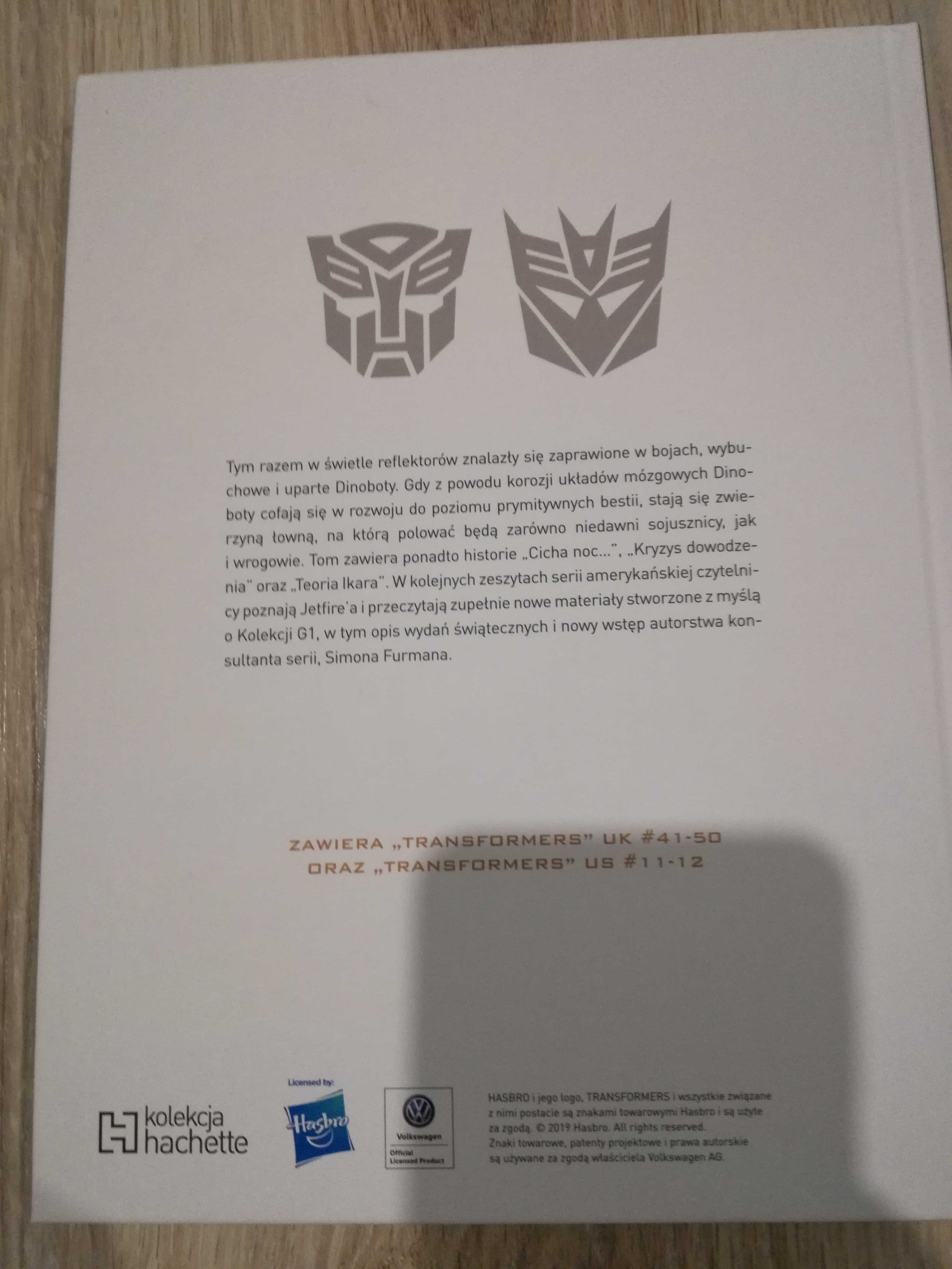 Transformers tom 3, Kolekcja G1 Polowanie na dinoboty