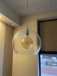 lampa szklana ikea Jakobsyn z zarowka