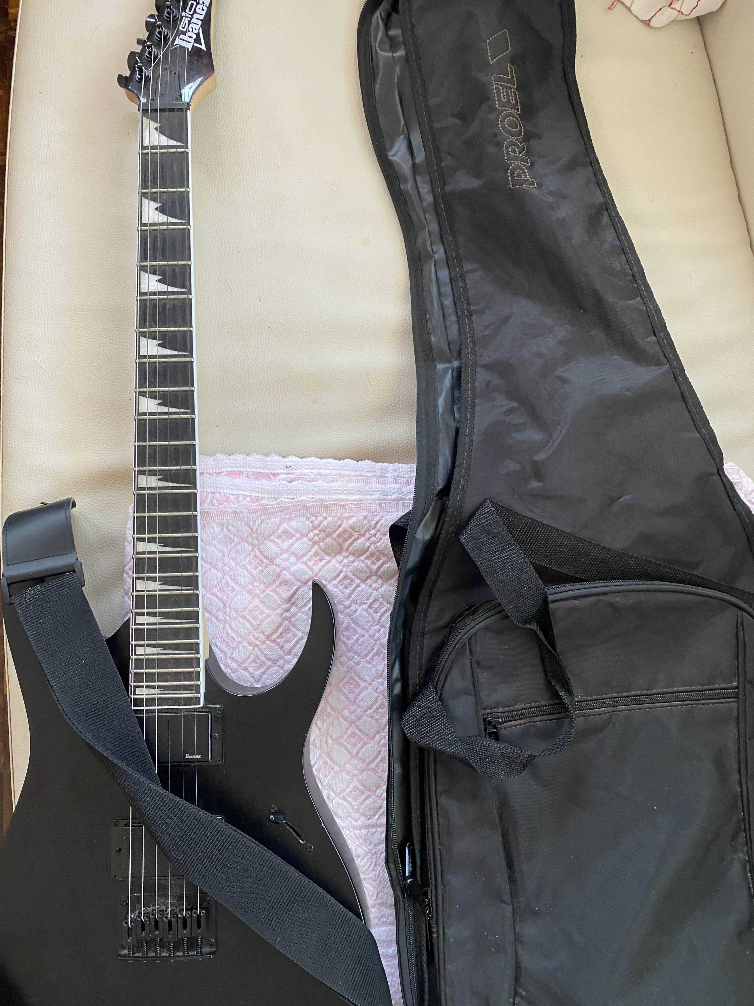 Ibanez GRG121DX-BKF + Combo + Acessórios