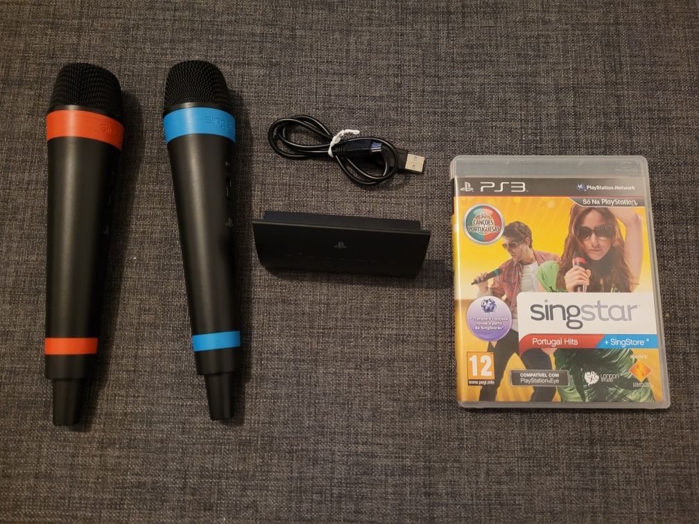 PS3 - Singstar 2 micros sem fios