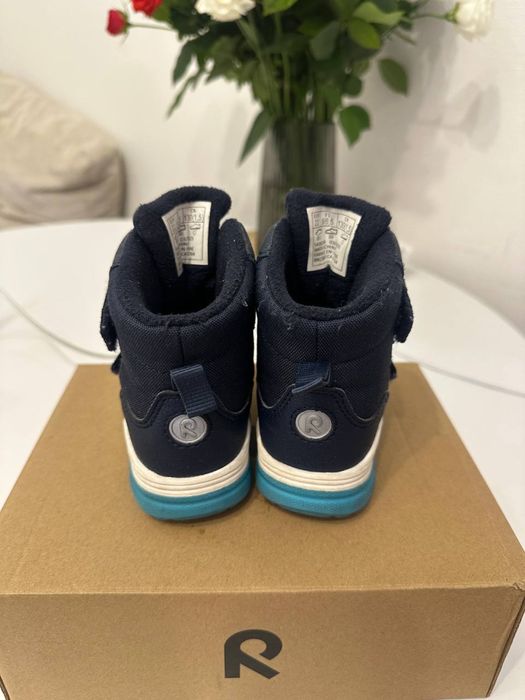 Дитячі зимові черевики Reima Qing 22 Темно-сині 22 розмір