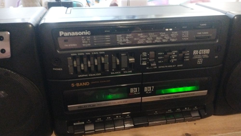 Магнітофон Panasonic RX-CT810, повністю робочій стан
