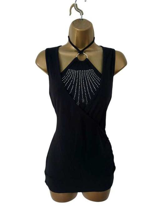 Vintage czarny top M