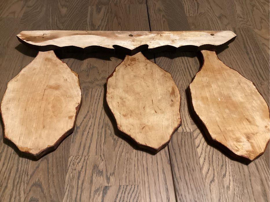 Набор декоративных деревянных досок