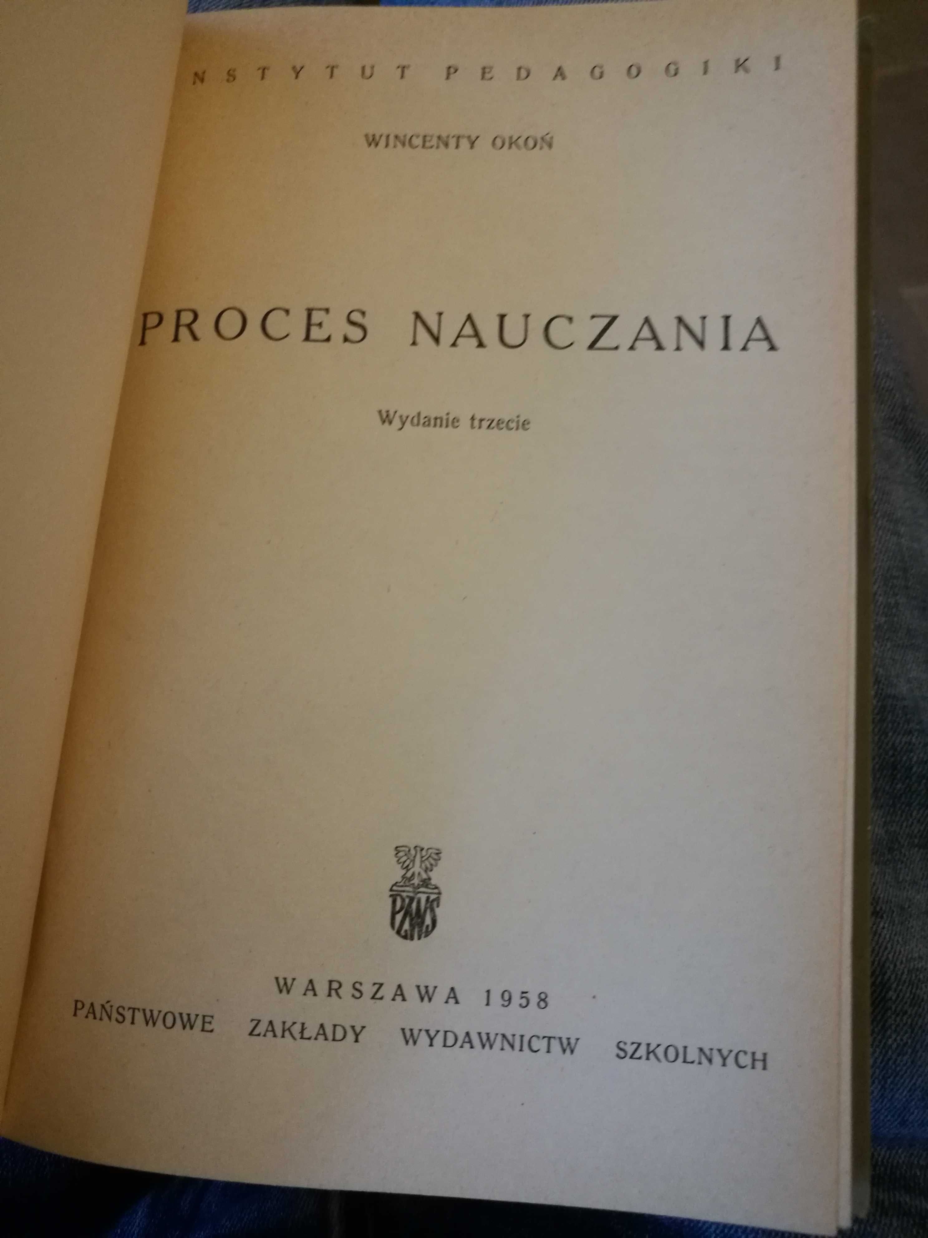 Proces nauczania - Wincenty Okoń