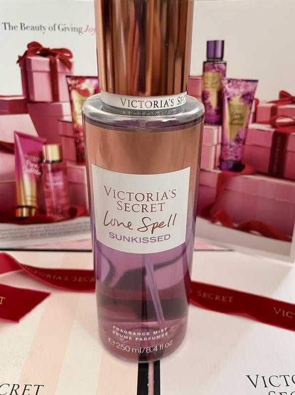 Спрей Victoria's Secret Love Spell Sunkissed  Виктория Сикрет Вікторія