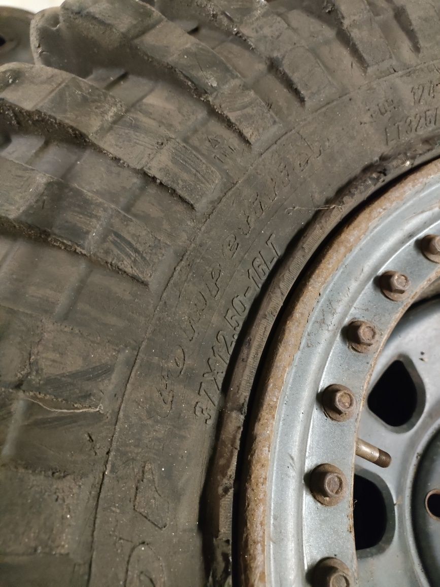 Jantes e Pneus Maxxis 37x12.5x16