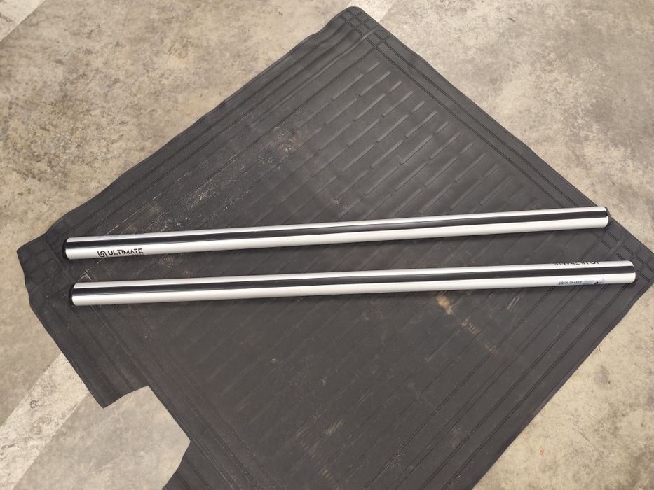 Vendo barras tejadilho novas c/fechadura - 124 cm