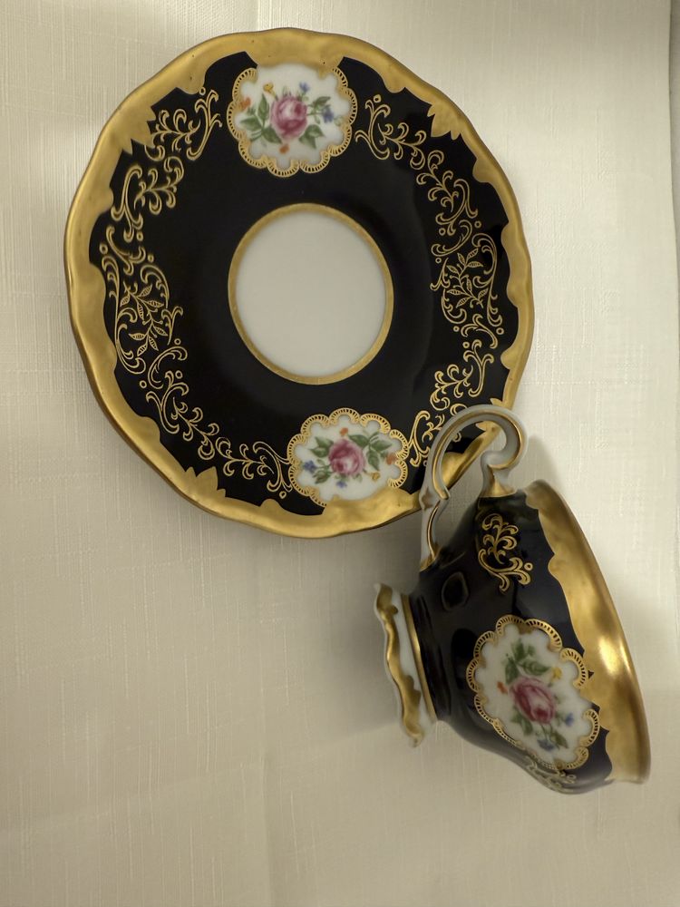 Kolekcjonerska filiżanka porcelana Weimar