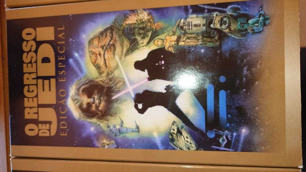 Trilogia Guerra das Estrelas Edição Especial Gold VHS