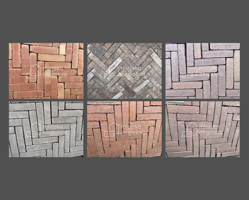 Bruk Ceglany / Bruk Klinkierowy / Cegły Chodnikowe / Kostka Brukowa