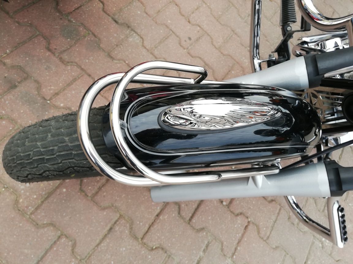 Reling błotnika Yamaha xvs Drag Star 125+ Orzełek na błotnik