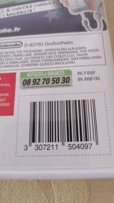 Dvd wii Ciné Studios Party 7+