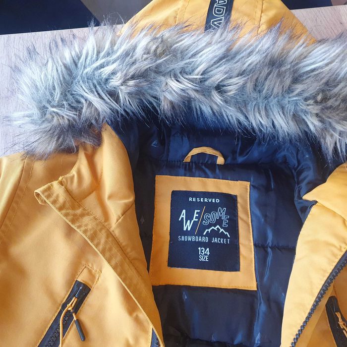 Kurtka zimowa chłopięca Reserved r. 134/140 parka