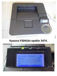 принтер Kyocera P3045dn пробег 3т., свежий из Германии !