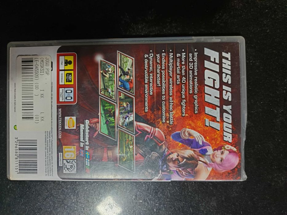 Jogo Tekken 6 para PSP