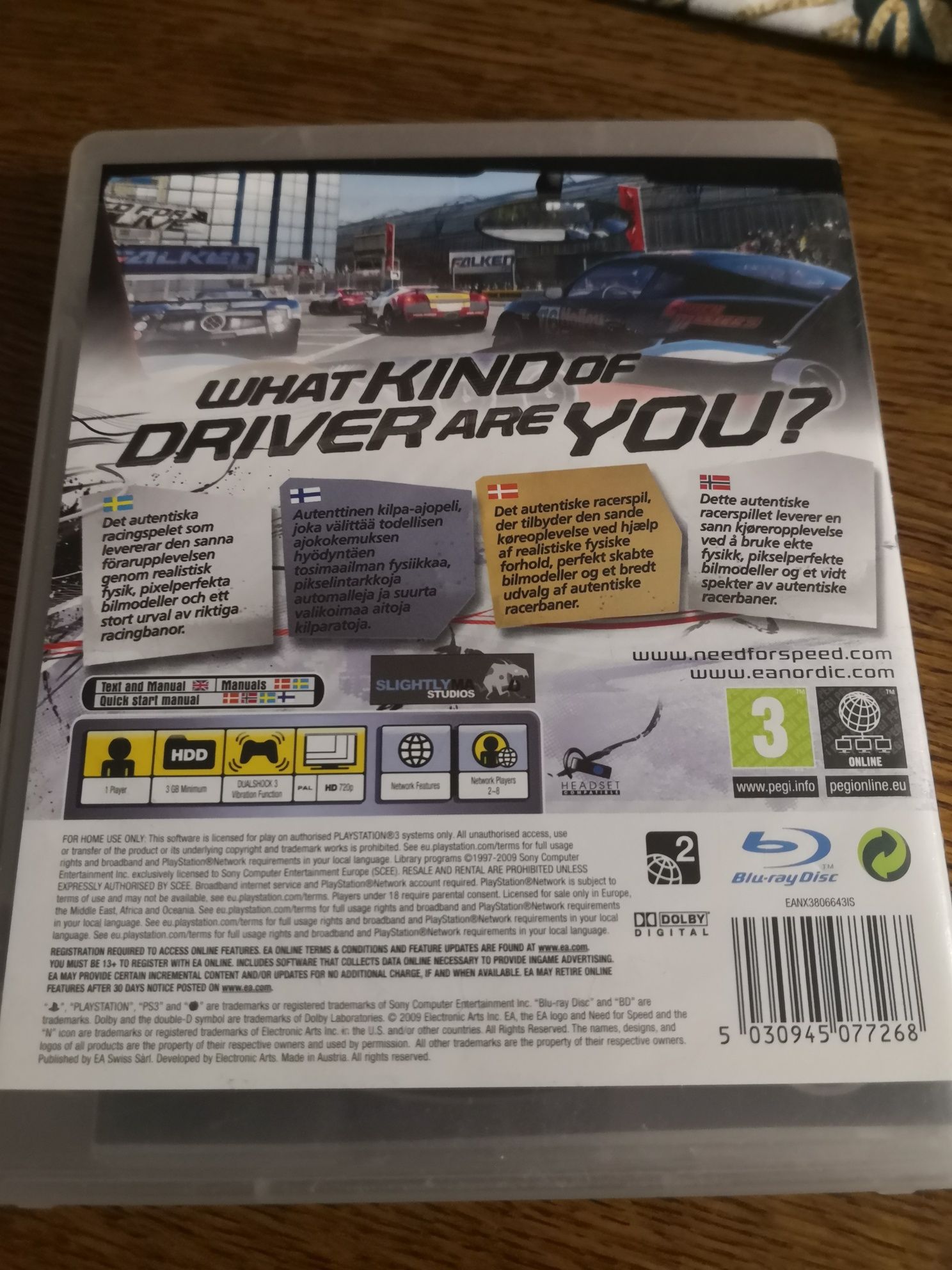 Gra na Play station 3 NEED FOR SPEED